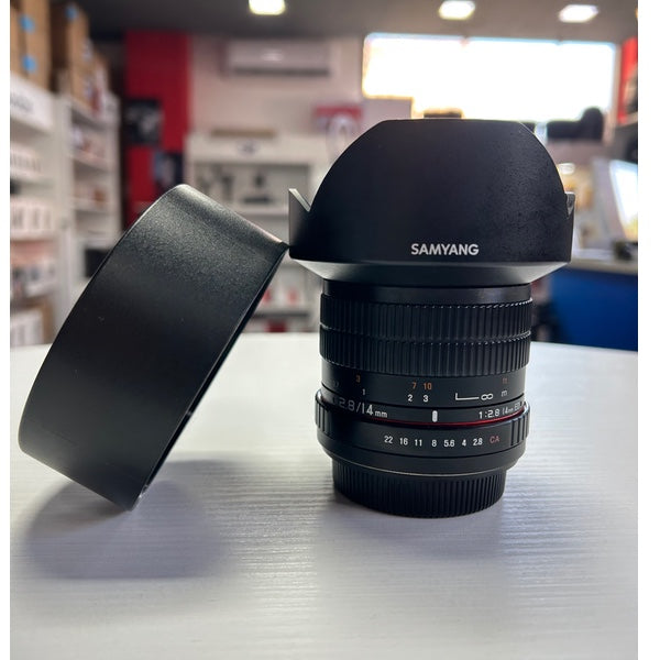 Samyang MF 14mm F2.8 AS IF UMC per Canon EF Usato Samyang MF 14mm F2.8 AS IF UMC per Canon EF Usato